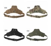 Plate-forme de jambe tombante de chasse, étui pour pistolet, adaptateur de jambe Molle, plate-forme universelle à boucle de ceinture basse avec kit QLS pour G black set
