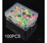 Plate-Forme De Pêche En Plastique, 6mm/8mm, 100 Pièces, Pour La Fabrication De Perles, En Mer, Avec Boîte