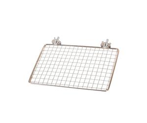 Plate-Forme De Perchoir À Oiseaux Sûre Et Stable en Filet en Acier Inoxydable De Repos pour Perroquets Étagère pour Utilisation Intérieure Ou Extérieure Grand Perchoir À Oiseaux