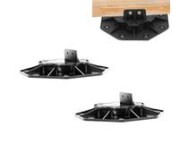 Plate-Forme De Piédestal - Supports De Dalle De Bois Réglables De La Hauteur 2pcs | Roulements De Plaques De Terrasse Lourds, Système De Base des Hangar, Niveau De sous-Structure De Revêtement De Sol