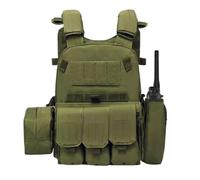 Plate-Forme de Poitrine Airsoft pour Jeunes, Gilet Tactique réglable avec p