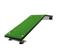 Plate-forme de rampe pour reptiles pour tortues se prélassant, plate-forme flottante rectangulaire pour bain de soleil, simulation d ' habitat de pelouse naturelle, décor de pelouse réaliste