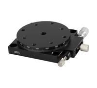 Plate-forme de réglage manuel de l'angle à 360 degrés, R 60mm RS60-L RSP60-L, micromètre optique à glissière rotative lourde, 1 pièce(Rs60-l)