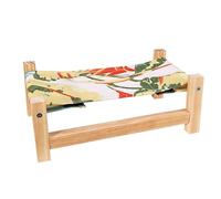 Plate-Forme de Repos pour Reptiles en Bois Faite à la Main avec | Cadre stable avec couche de tissu doux pour les reptiles de à taille se prélassant et se reposant