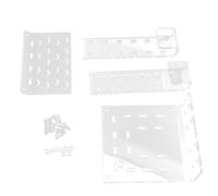 Plate-Forme de Repos pour Tortues, Grande échelle en Acrylique Transparente pour terrasse de Repos, échelle de Reptiles pour Aquarium, décoration d'aquarium, Durable, Facile à (tuberculose)