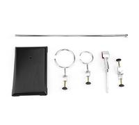 Plate-Forme de Support de Laboratoire, Support D'instrument de Laboratoire en Fer avec Support de Lampe à Alcool, pour Expériences de Physique et de Chimie, adapté aux écoles,