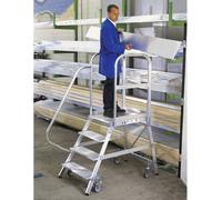 Plate-forme de travail en aluminium, accessible dun côté MUNK Günzburger Steigtechnik 50104