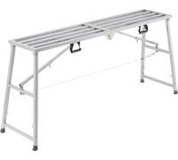 Plate-forme de travail VEVOR 900-1500 mm, escabeau pliable en acier allié, plate-forme de travail portable, capacité de charge 400 kg, marchepied tabouret pour peindre des cloisons sèches