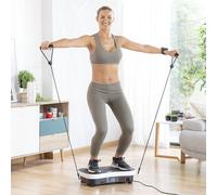InnovaGoods® Plateforme vibrante d'entraînement avec Accessoires et Guide d'exercices Vybeform, tonifie Les Muscles et améliore la Circulation, Design Compact et léger, idéal pour la Salle de Sport.