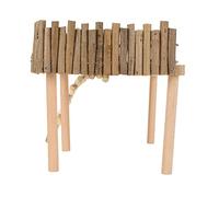 Plate-Forme d'escalade en Bois pour Hamster, Bûches de qualité Supérieure, Utilisation Flexible pour Les Petits Animaux de Compagnie, Exercice et Divertissement Golden Bear Sugar Glider