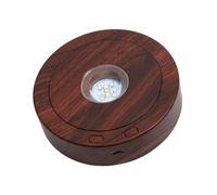 Plate-forme éclairée par LED à économie d ' énergie offrant des couleurs dynamiques pour une présentation améliorée des artefacts et la création d ' atmosphères Vitrine de bijoux alimentée par USB