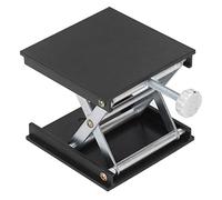 Plate-forme élévatrice de Laboratoire pour Table de Niveau, Table Montée au Sol, Table Murale pour Table Réglable pour Outil de Table, Tables élévatrices de 90 Mm (BLACK)