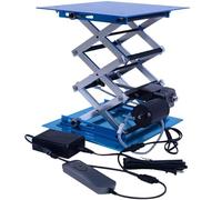 Plate-forme élévatrice électrique 250 x 250 mm, hauteur réglable, support en oxyde d'aluminium, capacité de charge de 30 kg/25 kg, plate-forme de levage à trois couches pour laboratoire et utilisation