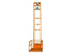 Plate-forme élévatrice électrique, monte-charge mural, avec télécommande, arrêt à n'importe quelle hauteur, for entrepôt, atelier, construction métallique(9m/29.5ft)