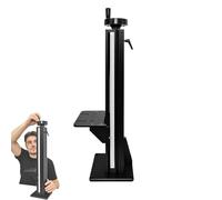 Plate-forme élévatrice manuelle à colonne, lève-colonne à vis de type T, levage manuel de précision de 70 cm de hauteur, charge 50 kg, hauteur réglable, équipement de laboratoire