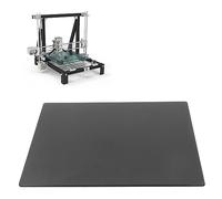 Plate-forme en verre trempé de l'imprimante 3D, 220 x 240 x 4 mm Tempérité accessoire de lit en verre imprimante trempé pour Mega S