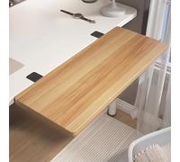 Plate-forme ergonomique pour clavier - Plateau d'extension de bureau facile à installer pour bureaux de bureau
