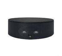 Plate-forme rotative électrique de 13 cm pour objets de 5 kg, y compris supports de figurines et articles décoratifs dans les espaces commerciaux (noir)