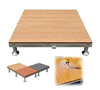 Plate-forme Surélevée en Composite, Kit de Terrasse Flottante Modulaire