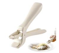Plate Gripper - 6.3x1.38 Inches Air Fryer Pan Gripper for Kitchens, Dish Lifter with Ergonomic Clip Design, Anti-Scalding Non-Slip Kitchen Tongs for Bowls, Dishes, Hot Pans, Convenient Plates and Home
