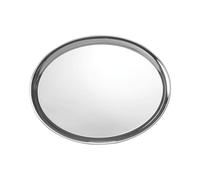 Plateau 18/0 acier inoxydable, magnétique, brillant, ovale, longueur : 255 mm,largeur : 193 mm
