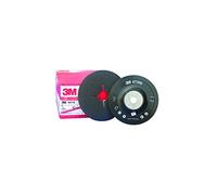 Plateau 3M lisse support pour disques fibre M14 diamètre 125 mm