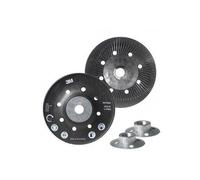Plateau 3M lisse support pour disques fibre M14 diamètre 125 mm