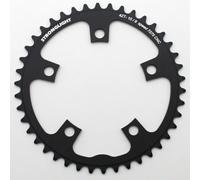 Plateau route 5bra d.110 stronglight 42dts interieur noir alu 7075 type shimano