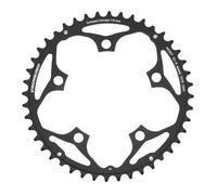 Plateau 5 branches intérieur Stronglight 7075 Type Shimano 44 T Noir