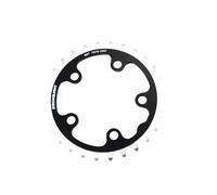 Plateau 5 branches Stronglight Inter 7075 Comp.Shimano / Campa Noir