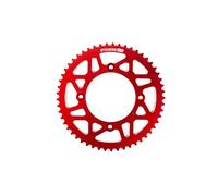 Plateau 53 dents 420 stage6 CNC en aluminium, rouge pour Beta RR