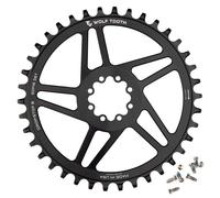 Plateau 8 Trous Compatible Sram 12v Goutte Stop 30d Noir 421582514 Wolftooth Vtt