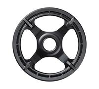 Shimano Steps E6100 Cre61 With Double Chain Guard Chainring Argenté 38t