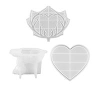 Plateau à bibelots en Silicone pour arbre à bijoux, moulage en | Moule époxy pour à bricoler soi-même collier bijoux et maquillage bijoux présentoir moules organisateur