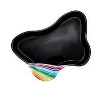 Plateau à bijoux en acier sans satin - Organisateur de manucure portable - Organisateur de maquillage et de nail art