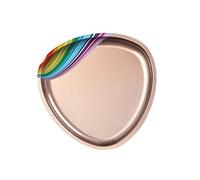 Plateau à bijoux en acier satiné - Organisateurs cosmétiques - Outils de manucure - Plateau de rangement pour bijoux - Pour la maison et le salon - Utilisation d'outils d'art des ongles