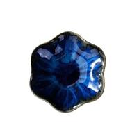 Plateau à bijoux en céramique forme de feuille lotus, idéal for les boucles d'oreilles, bagues, clés, anniversaires, fêtes, festivals et la maison Pour colliers et bracelets(Color 06,1 PC)