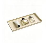 Plateau à Bougie Métal - Plat à bijoux rectangulaire - Plateaux décoratifs de mariage,pour Maison Appartement Salon Manteau Table à Manger Chambre Salle de Bain Entrée Bureau Restaurant Mariage