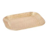 Plateau à Bougies de Style scandinave Janshir Gold, 28 cm, rectangulaire
