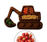 Plateau à charcuterie décoratif - Planche à fromage en bois 200 g, plateau de service à fruits, récipient alimentaire durable et polyvalent | Présentoir de buffet pour la maison et la cuisine