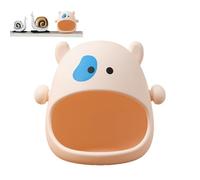 Plateau à clés créatif en forme de vache - bol d'entrée, support de bonbons en forme d'animal | Plat de rangement lors de l'organisation de la pièce, placement du téléphone portable, décorations
