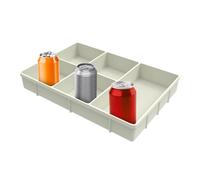 Plateau à collation - Boîte de présentation en silicone - Plateau portable - Pour aliments, biscuits, chocolat, sandwich, bonbons, fromage, guimauve, maison, bar, camping, fête