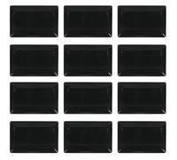 La Mediterránea Plateau à collations Gris foncé 30 x 20 x 2,5 cm (12 unités)