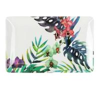 Plateau À Collations - La Mediterránea - Lot De 24 - Multicolore - 20 X 13 X 2 Cm - Rectangulaire