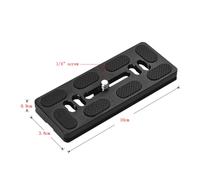 Plateau à dégagement rapide Andoer PU-70 70 mm compatible Arca Swiss pour rotule de trépied