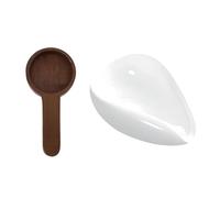 Plateau à échelle pour grains de café, cuillère à mesurer, assiette à grains de café, plateau de dosage adapté à la maison ou cafés, fournitures de magasin