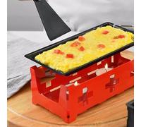 Plateau à fromage alimenté par bougie avec design convivial pour une cuisson sans effort