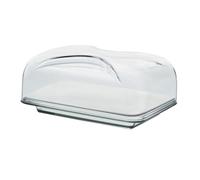 Guzzini, Cloche À Fromage Rectangulaire Gocce, 25,5 x 18 x h11,5 cm