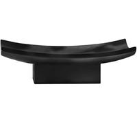 Plateau à fruits en résine chinoise, assiette à fruits for salon, maison, rangement, bureau, assiette à fruits décorative, assiette à fruits noire, porte-fruits