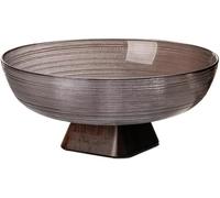 Plateau à fruits en verre simple, table basse de salon, plateau à collation, panier de fruits et légumes (A)(B_One Size)